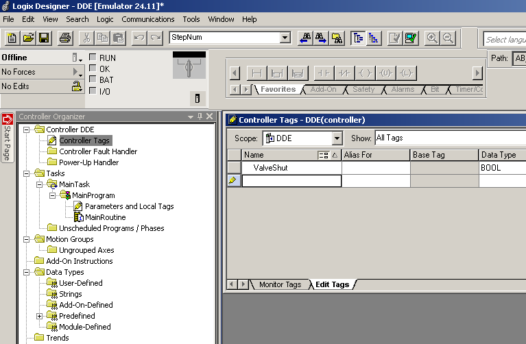 Learning about Program Tags, Controller Tags, and Datatypes