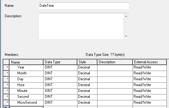 UDT for GSV