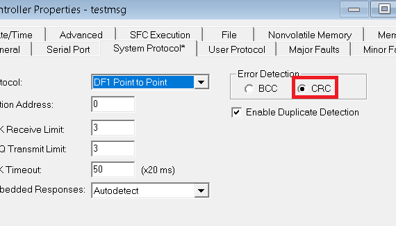 system protocol