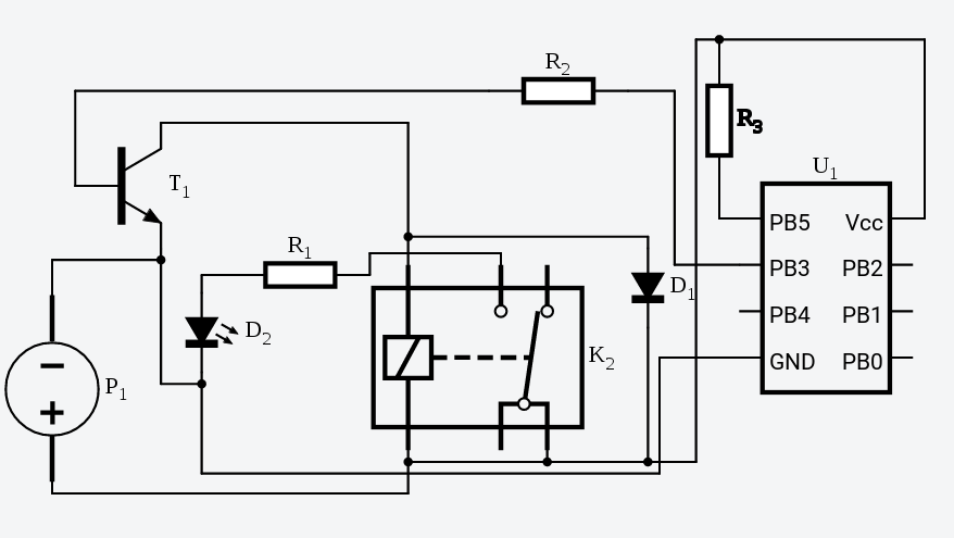 Transistor Controlled Relay Wiring Diagram