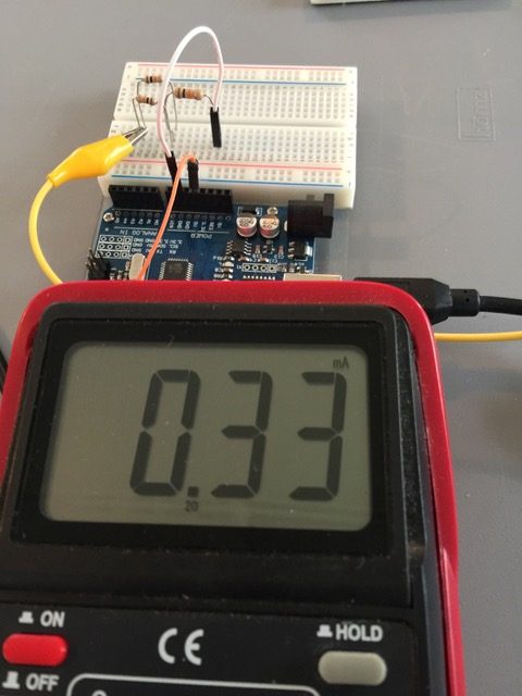 Calculating current in series and in parallel circuits.