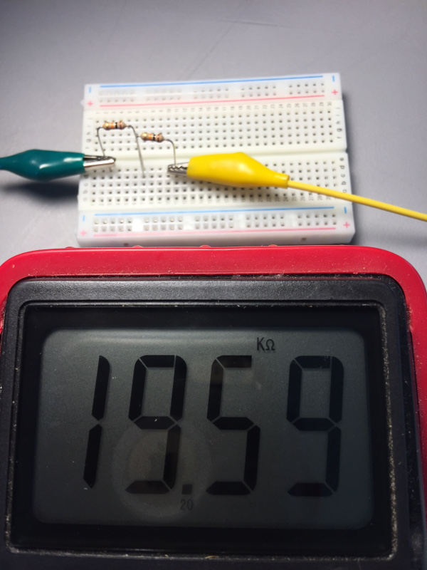 Calculating resistance in series and parallel circuits.