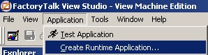 Select Create Runtime