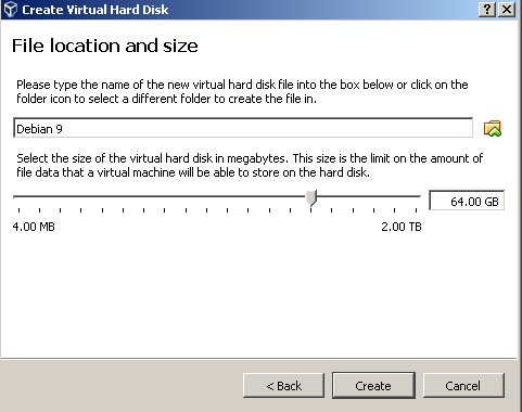 Disk Size