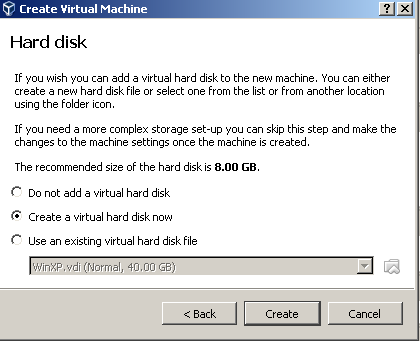 Virtual Hard Disk
