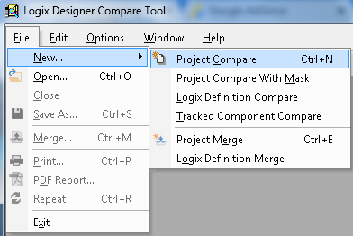 Start Compare Project