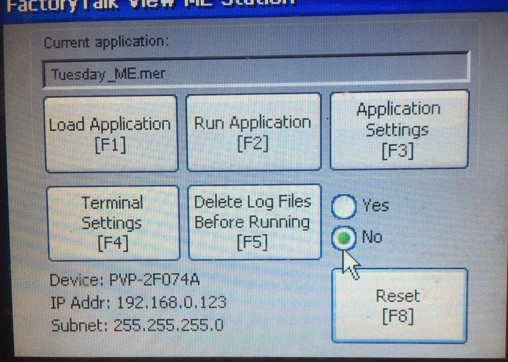 Panelview Plus Configuration