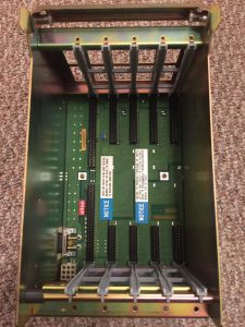 PLC-5 Chassis -- Setup and configure dip switches and power jumper.