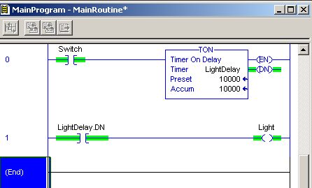 TON and Differences a ControlLogix System