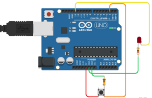 Arduino Button Input Example with Schematic - Bryce Automation