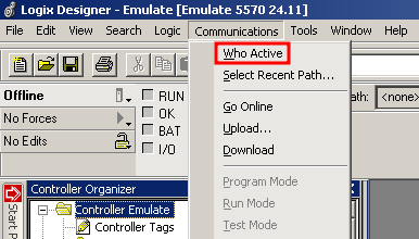 setting up rslogix 500 emulator