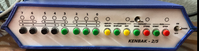 Kenbak-1 Front Panel Interface