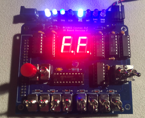 COSMAC Elf from PCBWay UI Board