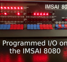IMSAI 8080 Programmed I/O
