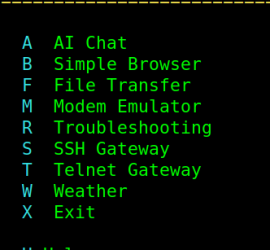 Configuring Xmodem Gateway
