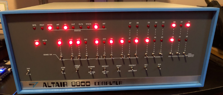 Altair 8800 Front Panel
